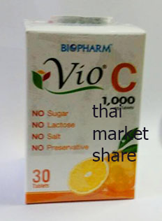 Biopharm Vio C ไบโอฟาร์ม ไวโอซี 1000mg 30เม็ด
